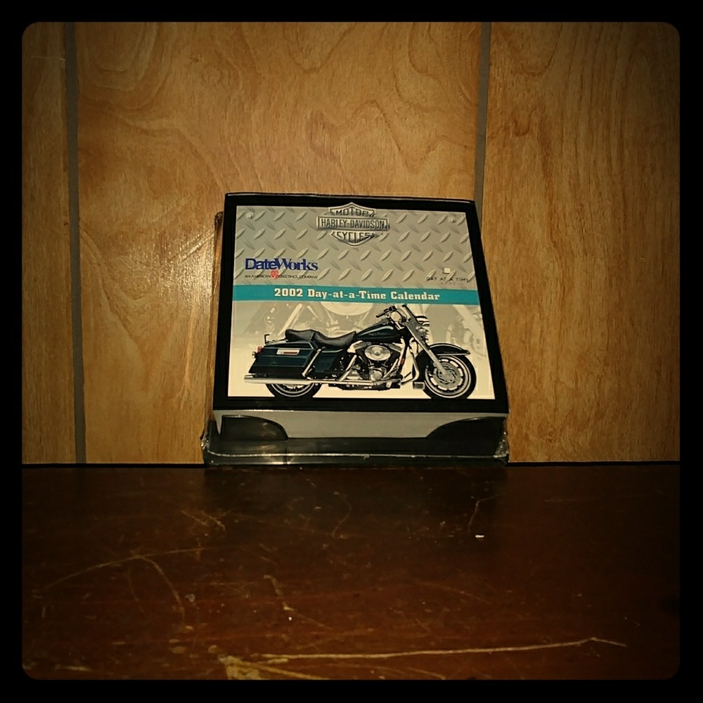 2002 HD Daily Calendar "Vintage"